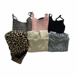 Tank top bundle! 6 cute summer tank tops :)